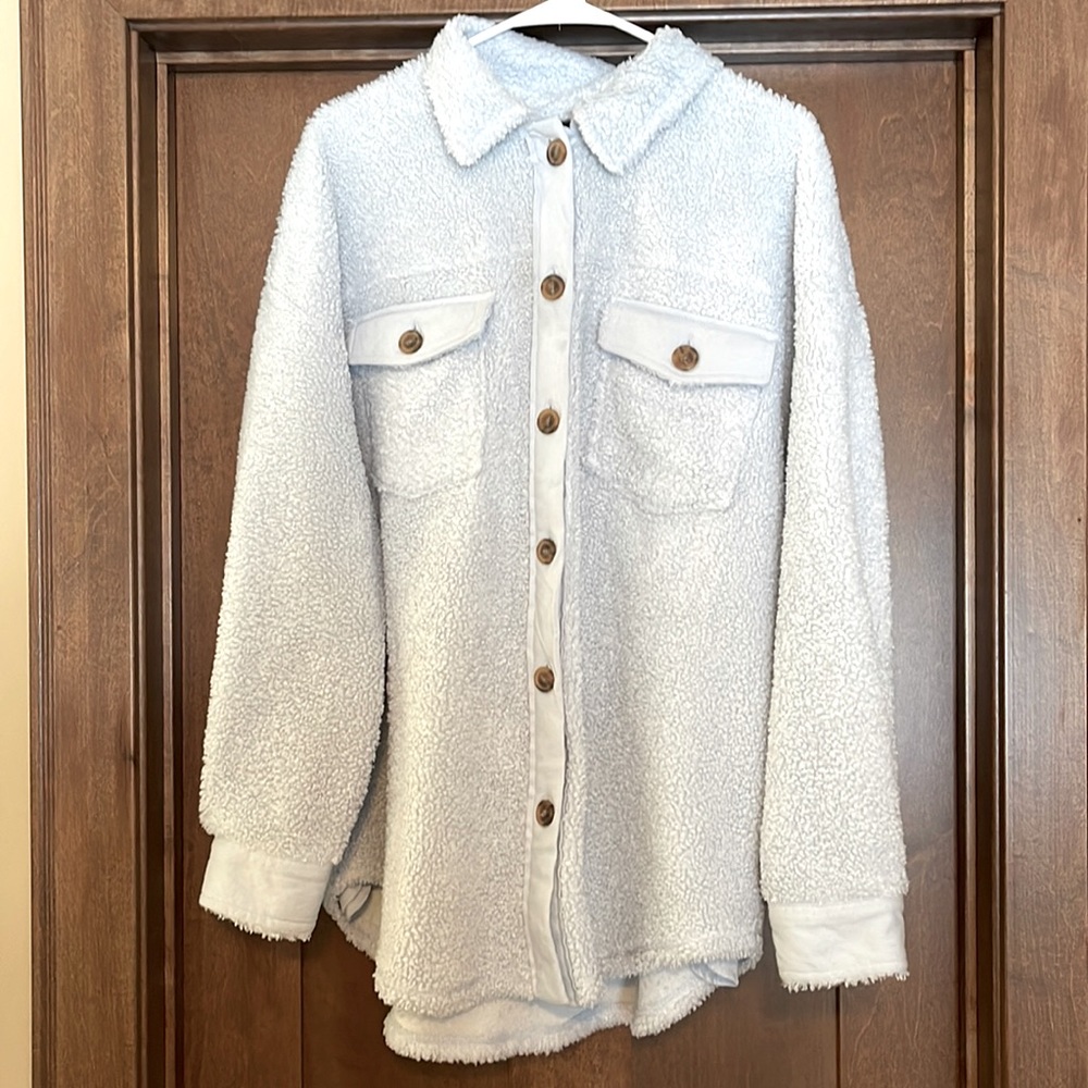 Wild Fable Sherpa Shacket